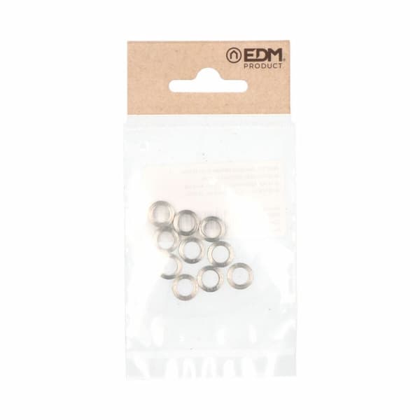 Aluslevyt EDM 85485 OV01 Ruostumaton teräs Ø 10,5 mm Ovaali Saranat