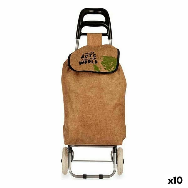 Kundvagn Kinvara WR3050-6A Brun 3,3 L 36 x 95 x 35 cm (10 antal)