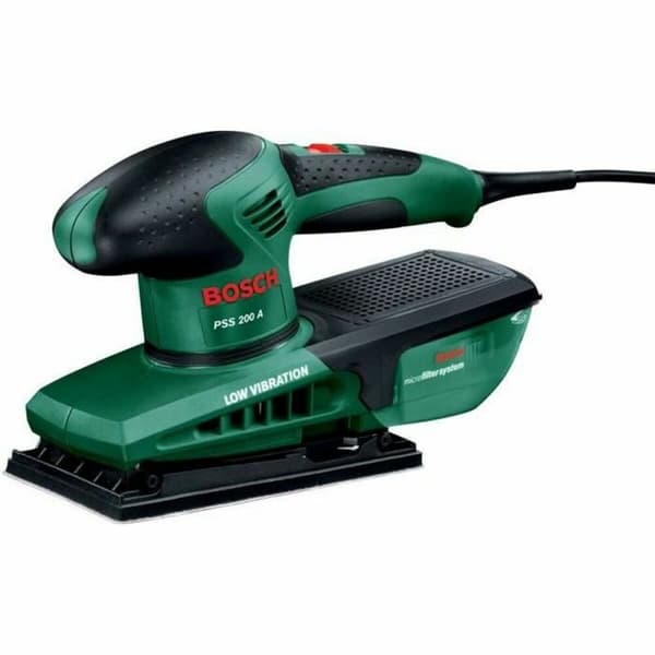Satunnaisradan tasohiomakone BOSCH PSS 200 A 200 W 240 V
