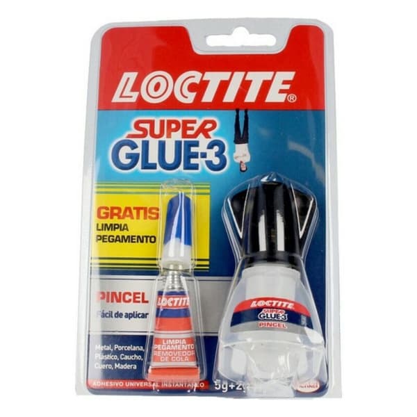 Liima Super Glue 3 Loctite Maalisuti (5 gr)