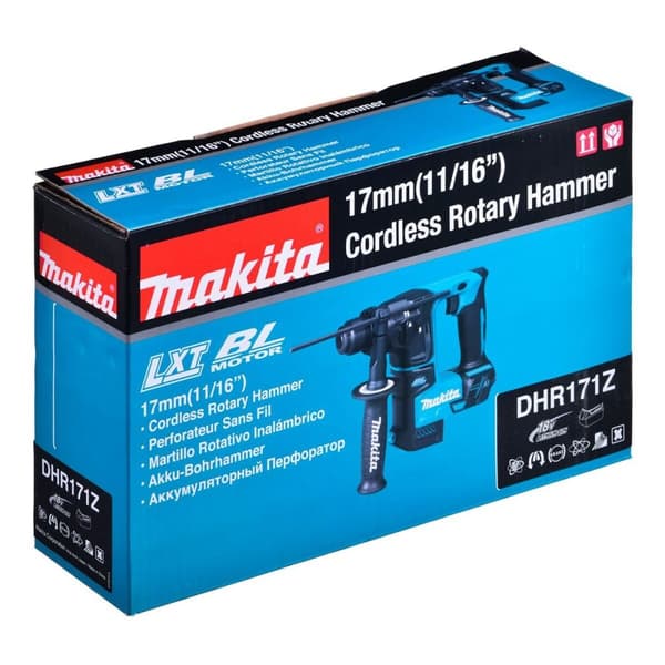 Reikävasara Makita DHR171Z 680 RPM