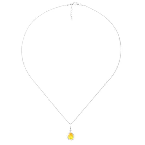 ORPHELIA-Hängsmycke för kvinnor tillverkat av 925 Sterling Silver Silver-ZH-7226-CI