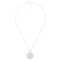 Miniatyrbild 2 av 4: ORPHELIA-925 Sterling Silver Damhänge Halsband Silver-ZH-7290