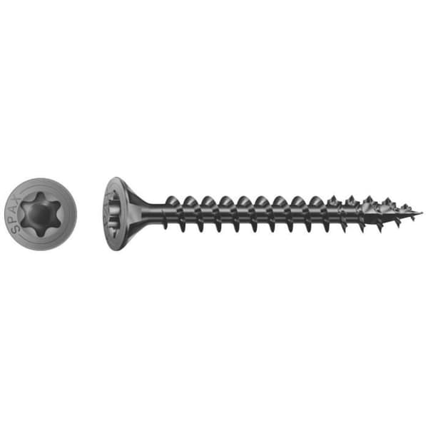 SPAX 1191040300203 Träskruv 3 mm 20 mm T-STAR plus svart stål BLAX 200 st.