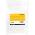 Miniatyrbillede 1 af 3: Kabelbindere i nylon Startech CBMZT4N              Hvid