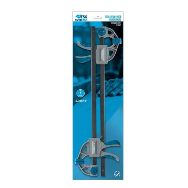 Yhden käden puristin Ferrestock 18"/450 mm (2 pcs)