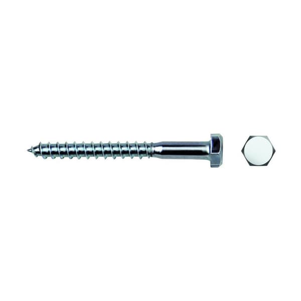 Æske med skruer CELO Ø 6 mm 100 mm Sekskantet 200 enheder Galvaniseret