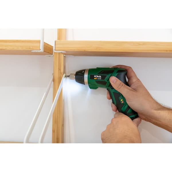 Skruetrækker Koma Tools Vendbar 3,6 V