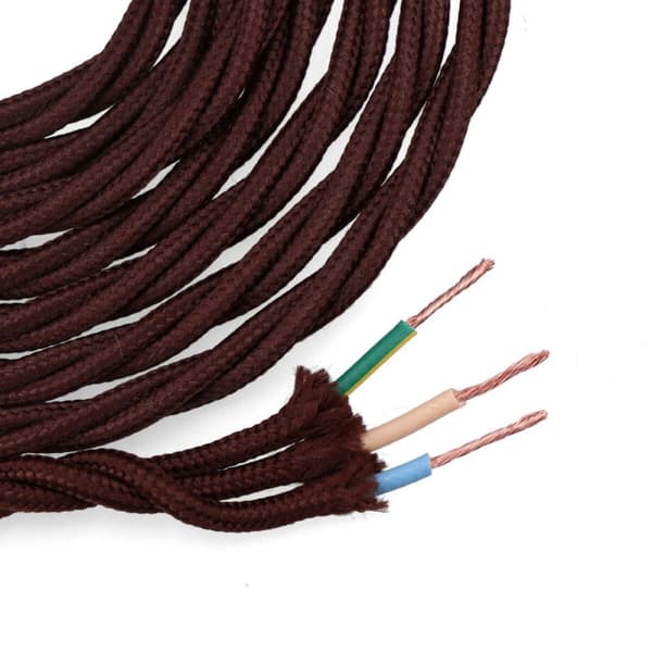 Kabel EDM 11892 Brun 3 x 1 mm 5 m