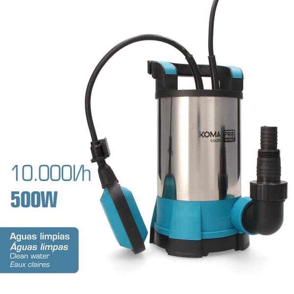 Vandpumpe Koma Tools 500 W