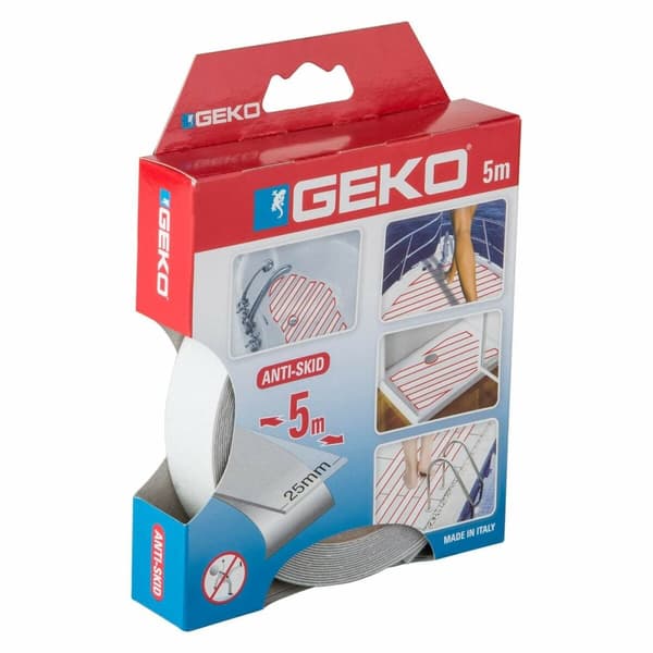 Självhäftande band Geko Transparent 5 m x 25 mm