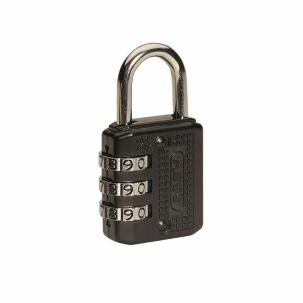 Hänglås med kod ABUS 715/20 Svart Stål Zink (2 cm)