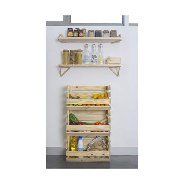 Æske som kan stables Astigarraga 60 x 28,5 x 35,3 cm Træ Fyrretræ