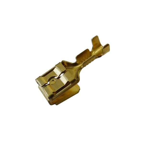 Terminal EDM Ø 6,3 mm 6,3 mm Kabel 100 enheder