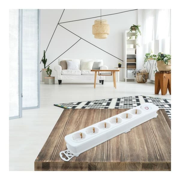 Förgreningslist 6 Tomas med Brytare TM Electron 3680 W