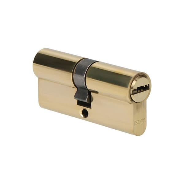 Cylinder EDM 85189 r13 Gyllene Mässing Kort kamlås Europeisk