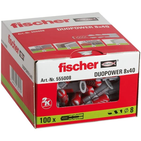 Dobbar Fischer 8 x 40 mm 100 antal