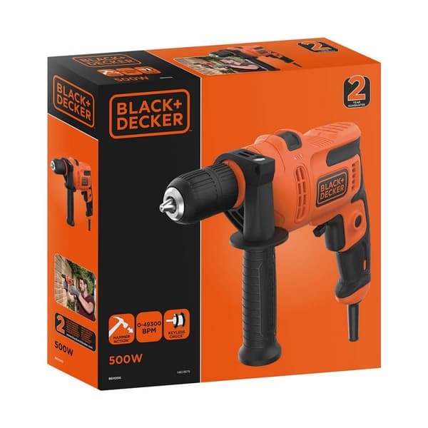 Pora ja tarvikesetti Black & Decker BEH200-QS 500 W 230 V 230-240 V