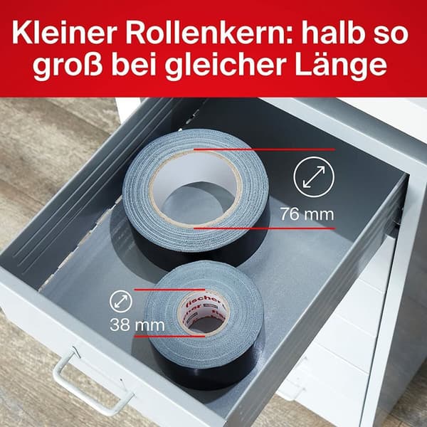 Silvertejp Fischer 560903