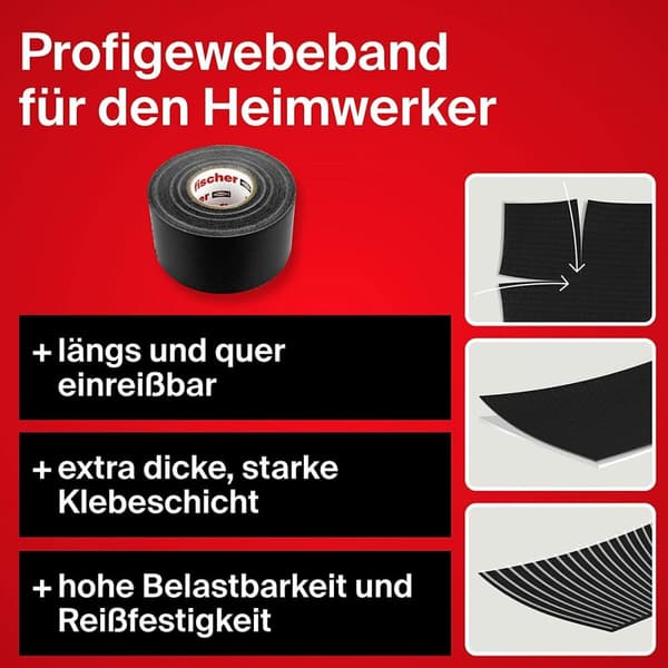 Silvertejp Fischer 560903