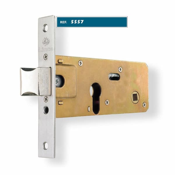 Lås Lince 5557-9555760 Att packa ickel Rostfritt stål 60 mm