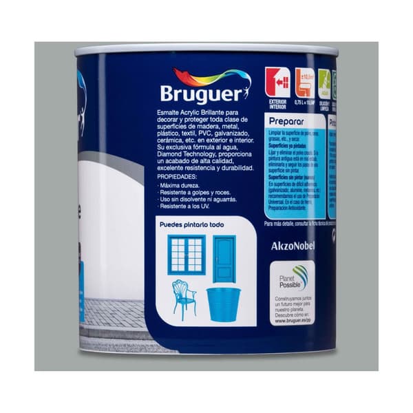 Fernissa Bruguer 5057471 750 ml Ytlack