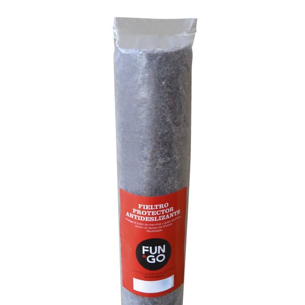 Beskyttende tæppe Fun&Go Filt 200 g/m² Grå (1 x 5 m)