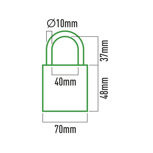 Avainriippulukko EDM 85212 Messinki