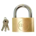 Pikkukuva 1 / 4: Avainriippulukko EDM 85211 Messinki 60 x 36 mm