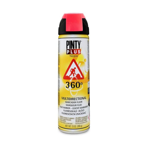 Sprejfärg Pintyplus Tech T107 360º Röd 500 ml