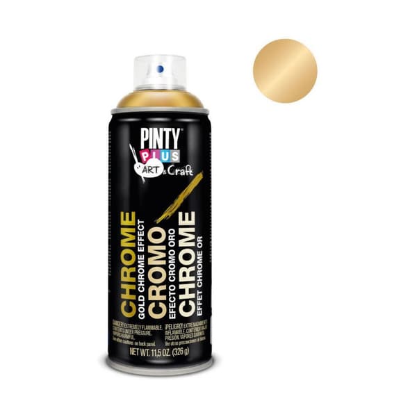 Spraymaling Pintyplus Art & Craft C151 Krom 400 ml Gylden