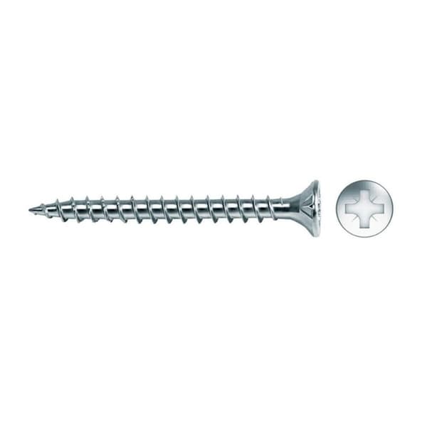 Æske med skruer CELO vlox 50 mm Galvaniseret 3,5 x 50 mm Træ (200 enheder)
