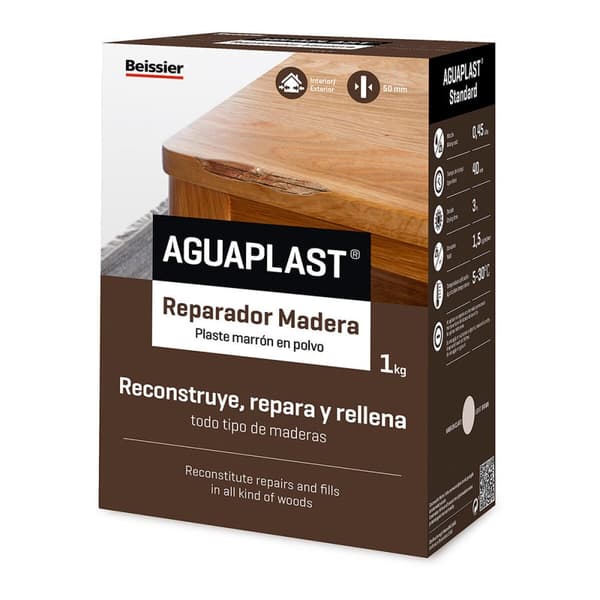 Jauhekitti Aguaplast 70608-001 Vaaleanruskea 1 kg