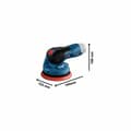 Miniatyrbillede 2 af 4: Tilfældig orbital sliper BOSCH GEX 12V-125 Professional 12 V