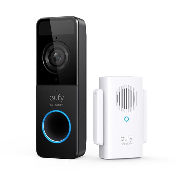 Smart interntelefon med video Eufy Video Doorbell 1080p Svart