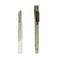 Miniatyrbild 2 av 4: Brytbladskniv Set Silvrig Metall Plast 1,5 x 18,5 x 10 cm (24 antal)