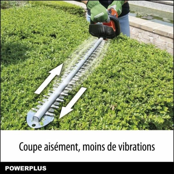 Hækkeklipper Powerplus 67 cm 40 V