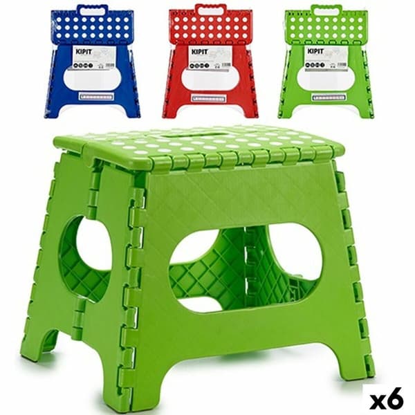 Fällbar pall Kipit CH44166-1 Plast 33 x 26 x 27 cm (6 antal)