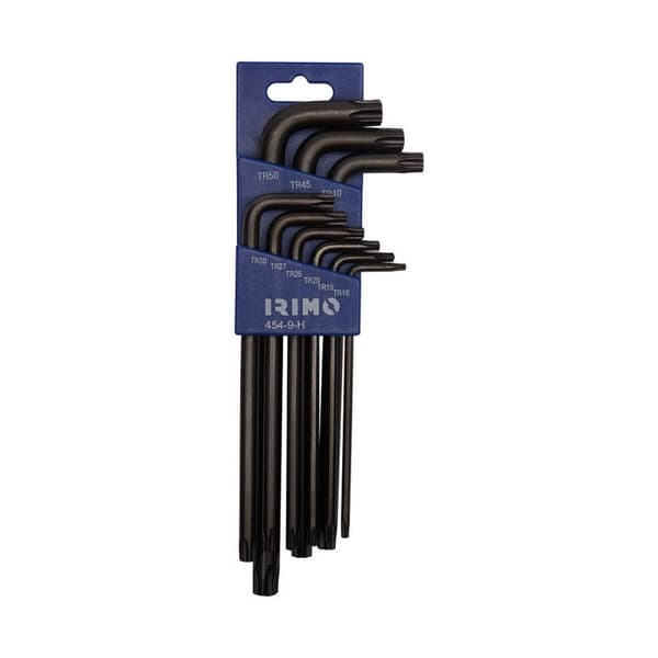 Torxnyckelset Irimo 454-9-h T10-T50 9 Delar