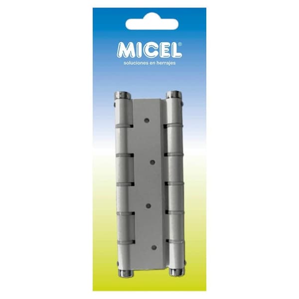 Sarana Micel BS10 M57004 Hopeinen Alumiini 180 x 33 mm Kaksoisvaikutus