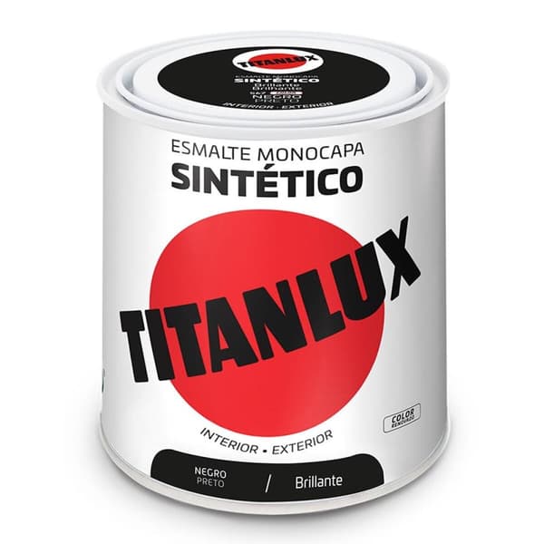 Synteettinen emalimaali Titanlux 5808993 250 ml Musta
