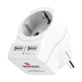 Pikkukuva 2 / 2: Sovitin Skross 1500282 USB x 2 Eurooppalainen 2,4 A