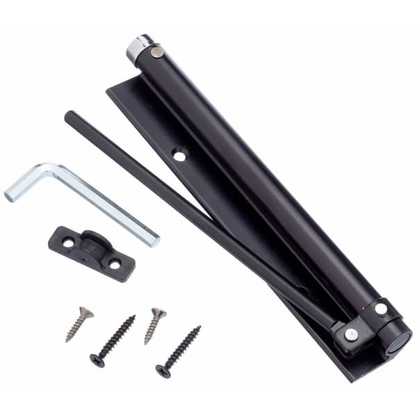 Dørlukker Micel MC02 NE m57202 Sort Aluminium 165 mm 20 x 3 cm Fjeder
