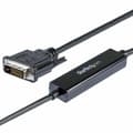 Miniatyrbild 2 av 4: USB C till DVI-D Kabel Startech CDP2DVIMM1MB Svart 1 m