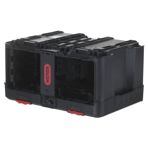 Værktøjskasse Keter Stack'N'Roll Polykarbonat 48,1 x 23,3 x 33,2 cm