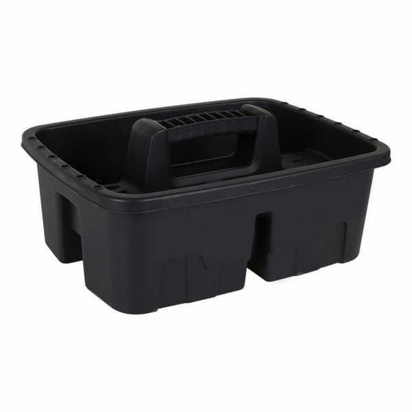 Verktygsförvaring Dem Brico Bricka Svart 38,5 x 29,5, x 17 cm (6 antal)