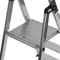 Miniatyrbild 5 av 7: Hoppvikbar trappstege, 3 steg Krause 126214 Silvrig Aluminium