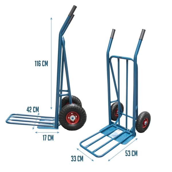 Kottikärryt Ferrestock Ote Teräs 250 kg