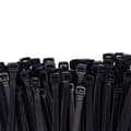 Miniatyrbillede 2 af 4: Kabelbindere i nylon EDM 48413 Sort 450 x 8 mm (100 enheder)