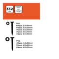 Miniatyrbild 5 av 6: Skruvsats Black & Decker Phillips Trä 332 Delar